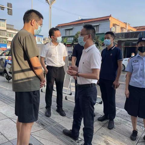 情系“疫”线，王军副区长一行慰问驰援孝感街道防疫抗疫的医务人员