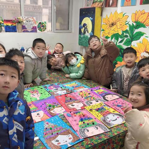 1月12日，上午班《暖暖的帽子》