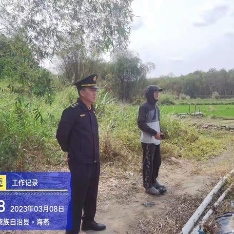 2023年3月8日自然资源和规划建设行政执法大队工作动态