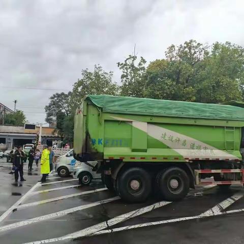 许昌市建筑垃圾管理中心 开展防汛应急 筑牢防汛防线 力争安全度汛