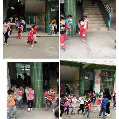 七拱镇中心幼儿园2018年秋季学期消防疏散演练