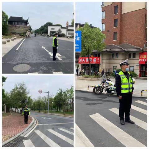 青云谱大队积极备战梅湖景区创建4A级旅游景区