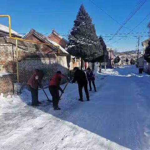 王庆村第一网格员李素琴