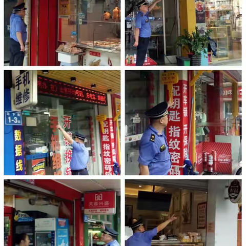 【苍霞城管中队】拆除违规广告牌 维护有序市容环境