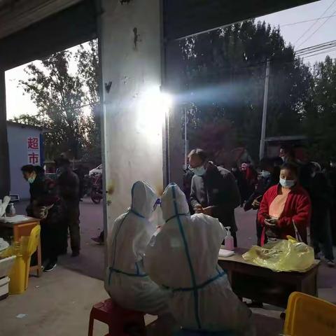 新时代文明实践站铜山在行动】棉布村全民核酸现场