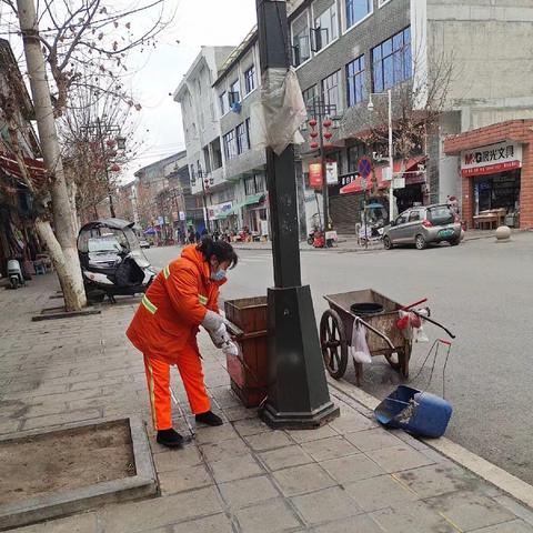 元宵节｜做好路段保洁工作，营造舒适节日环境