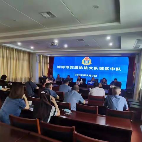 钟祥市交通运输综合执法大队启动运转
