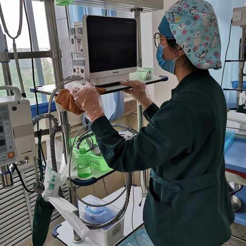 ICU创卫工作在进行