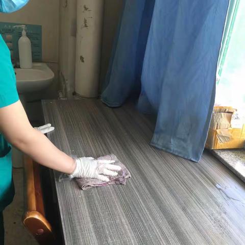 ICU创卫工作在进行