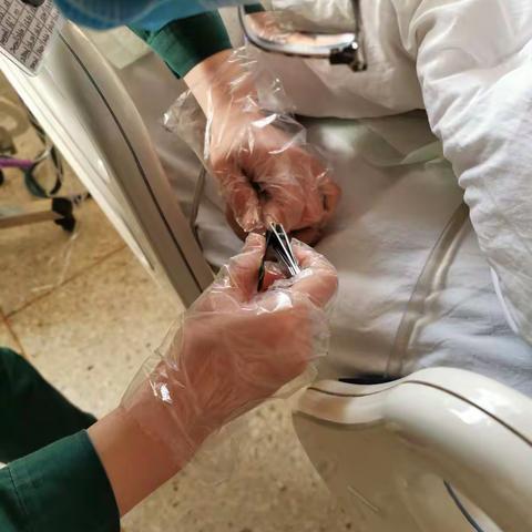 ICU创卫工作进行中