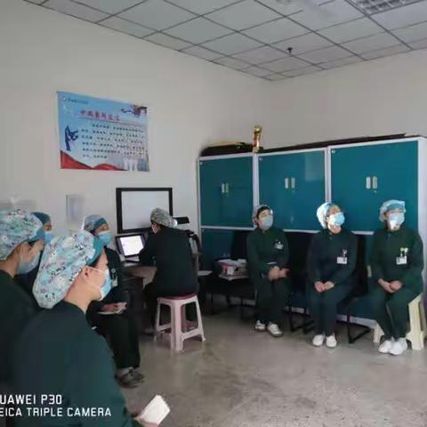 ICU创卫工作进行中