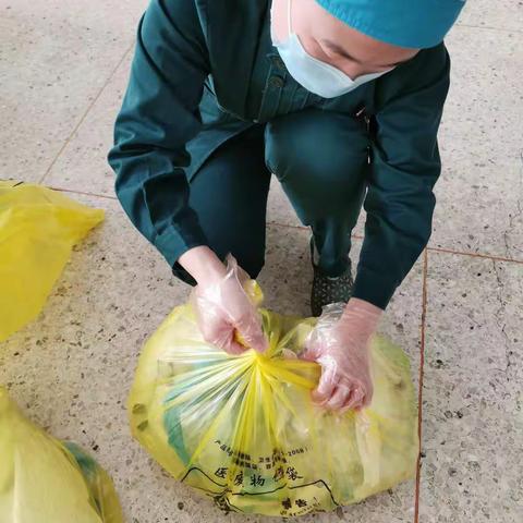 ICU创卫工作进行中