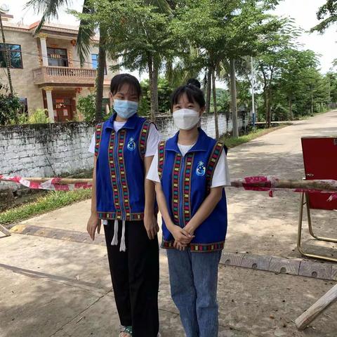 团三才镇委开展疫情防控志愿服务活动(四)