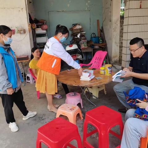 团三才镇委开展“暑假关爱慰问困境儿童”志愿活动