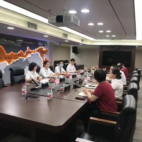 特发口岸党总支副书记杨杨率队莅临罗湖口岸管理处召开刘荣、刘美邑同志职务任免会议及督导检查工作