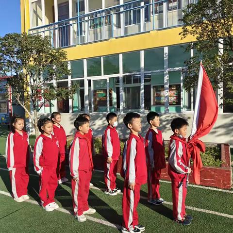 消防安全伴我行——郾城区第二实验小学北校区升旗仪式