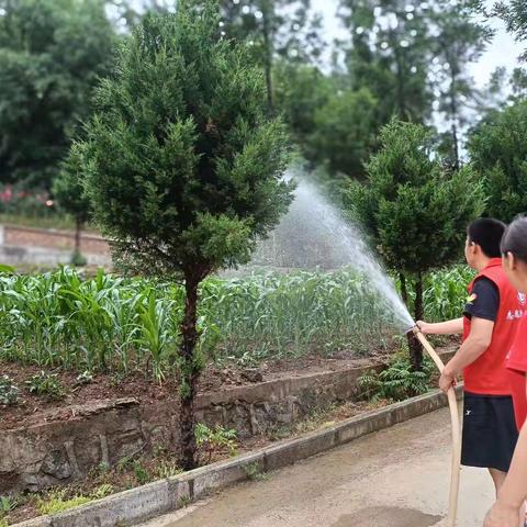 志愿服务走在前，助农抗旱解民忧