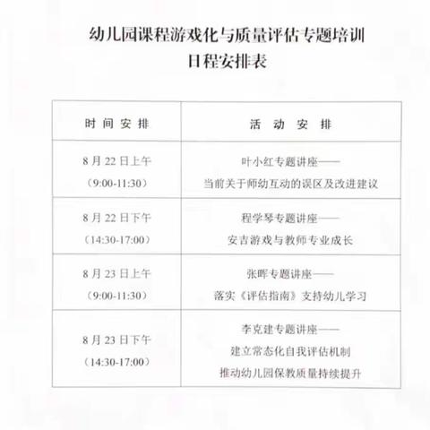 聚焦课程游戏化 勤学善研促启航——参与徐州市幼儿园课程游戏化与质量评估专题培训