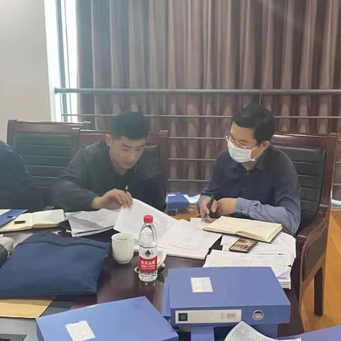 淄博市建设工程质量安全与设备管理协会对潍坊市知名建筑企业进行安全生产评审