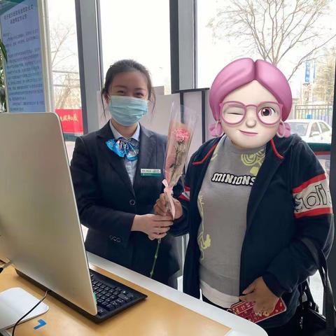 浓情三月，诠释柔情服务—历下营业部三八妇女节服务升温