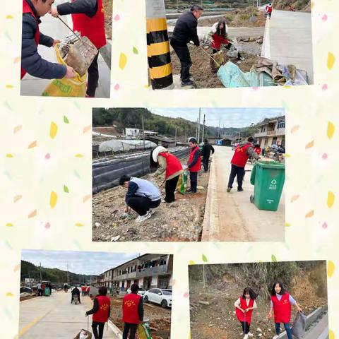 枫溪乡“爱国卫生齐动手，干干净净迎新春”活动