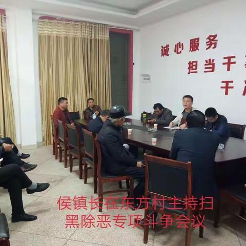 东方村扫黑除恶工作