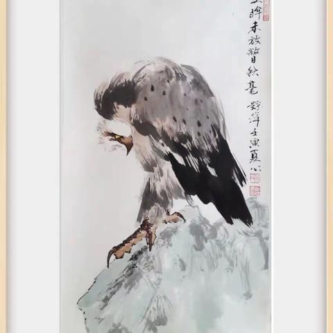 小精品鹰（38X70cm）10幅