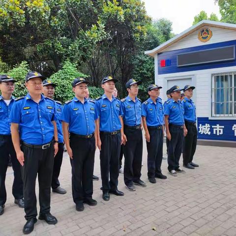 经开区综合执法局全力备战——迎创文复检