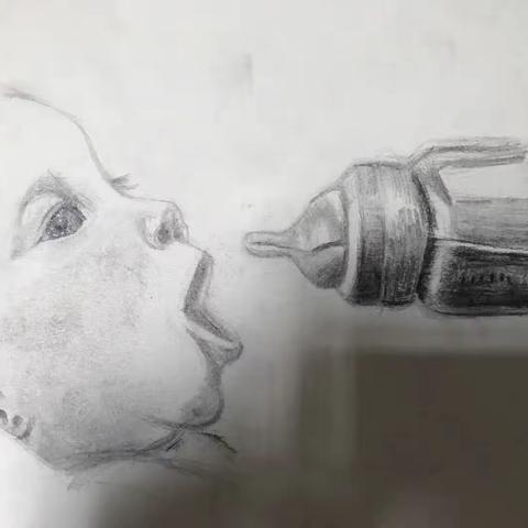 女儿的漫漫绘画路…