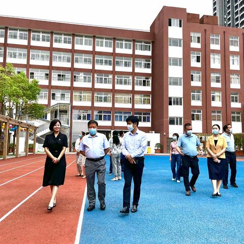 合肥市滁州路小学迎接区人大常委会调研学校“双减”工作