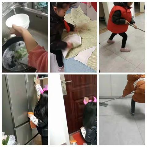 207班胡雨桐的寒假生活