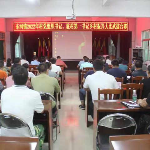 擂台比武促提升 乡村振兴展亮点东河镇举办村党组织书记、驻村第一书记乡村振兴大比武擂台赛