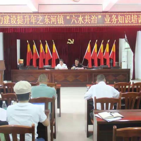 “能力提升建设”之东河镇“六水共治”业务知识培训会