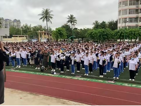 美兰区“护航自贸港 禁毒在行动”国旗下禁毒宣誓活动集锦（三）
