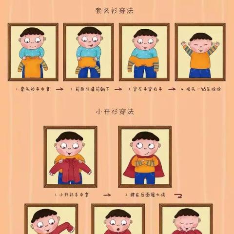 龙湖幼儿园—我会自己穿衣服好习惯养成篇