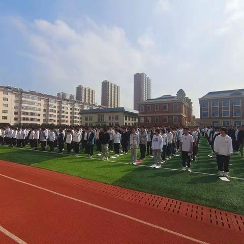 西庄初级中学2022-2023年度第一学期开学典礼大会