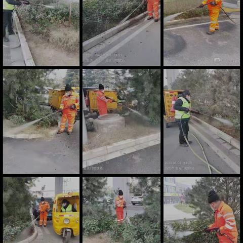 【莲湖 土门】土门清洁100天，洁净道路专项整治