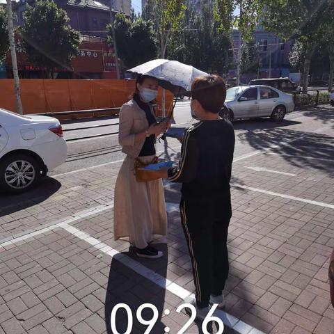 【于洪创卫】陵西街道辉山社区开展垃圾分类宣传活动