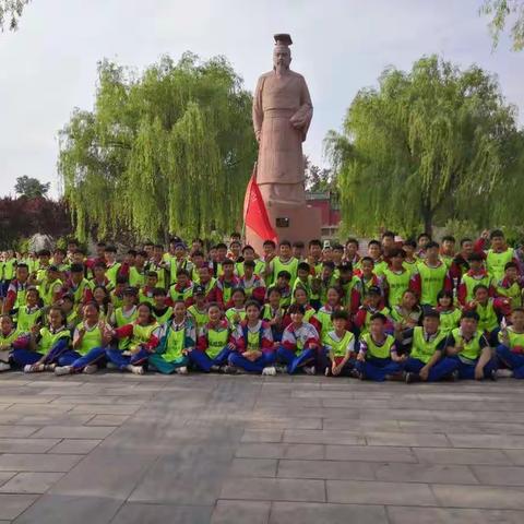 濮阳市第八中学六年级四班'寻觅中国汉字，见证华夏文明，'研学旅行'