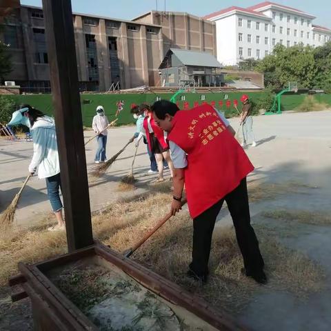 工业办事处开化社区和分包单位共同开展志愿服务活动