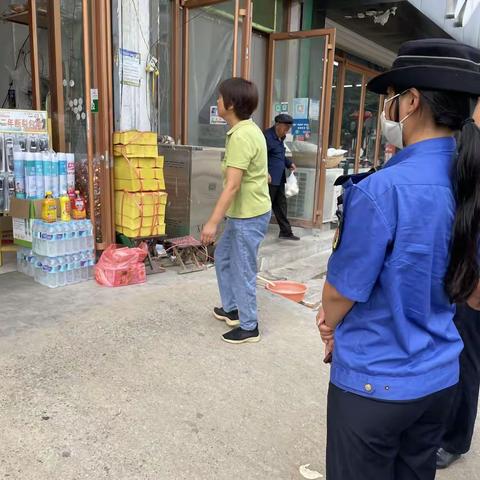 文明执法美化市容环境，城管工作不放松