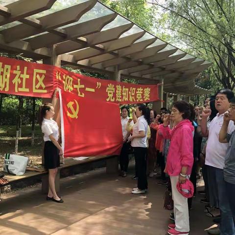 长春街道新湖社区党总支开展“不忘初心跟党走，牢记使命当先锋”庆七一系列活动