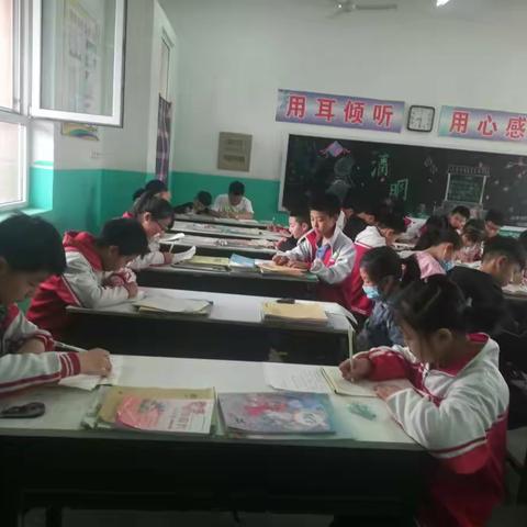 闸板口小学低中年级月考