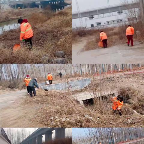 红旗区小店镇持续推进高速高铁沿线环境综合整治工作