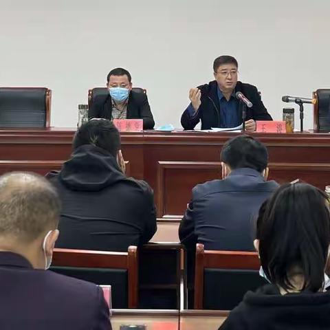 西口回族镇召开“双百行动”推进会