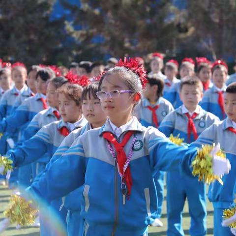 彰显青春活力，舞动美好人生     ——同心县第一小学广播操比赛