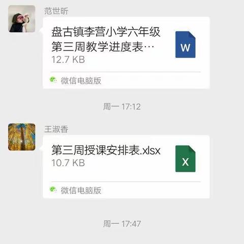 李营小学疫情期间线上教学工作汇报