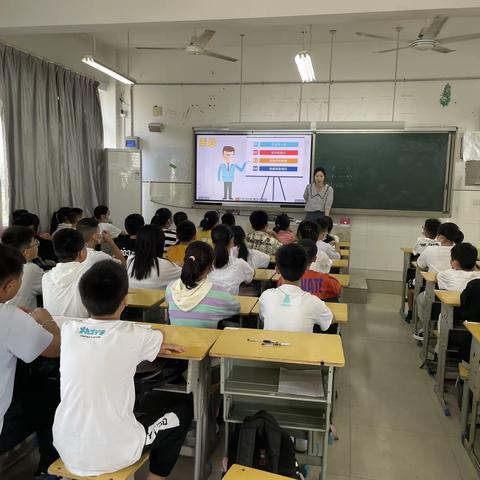 新学期新气象——七（3）班同学全员到齐