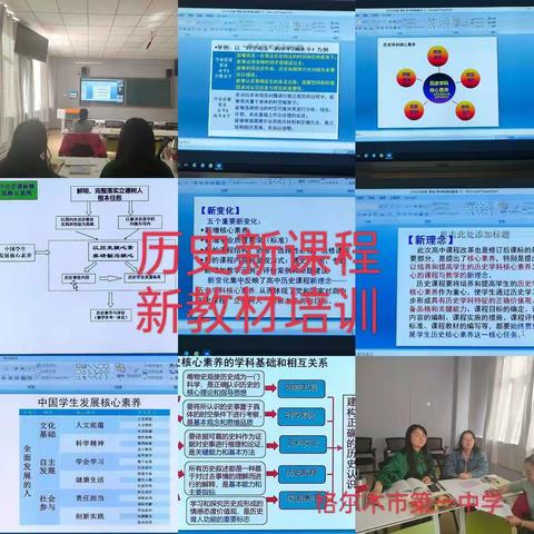 历史组新课标新教材培训