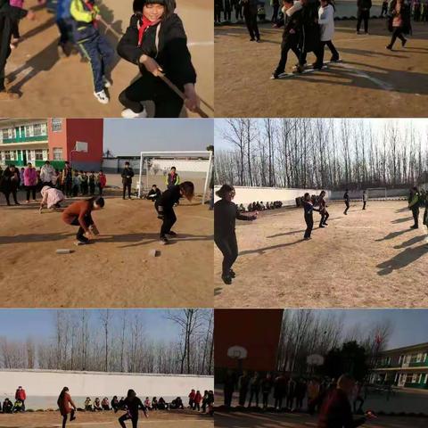 享受运动，享受快乐——————台陈镇水车梁学校庆元旦师生运动会活动掠影